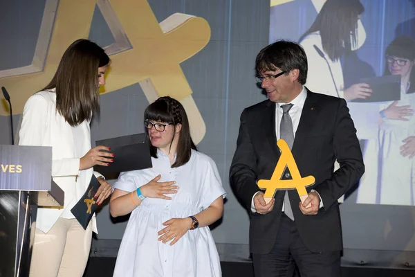 Anna Vives cerimônia de premiação — Fotografia de Stock