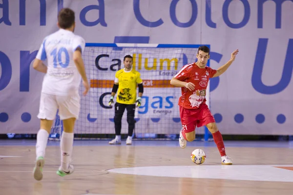 Santa Coloma Gramenet Barcelona Spagna Novembre 2017 Partita Futsal Spanish — Foto Stock