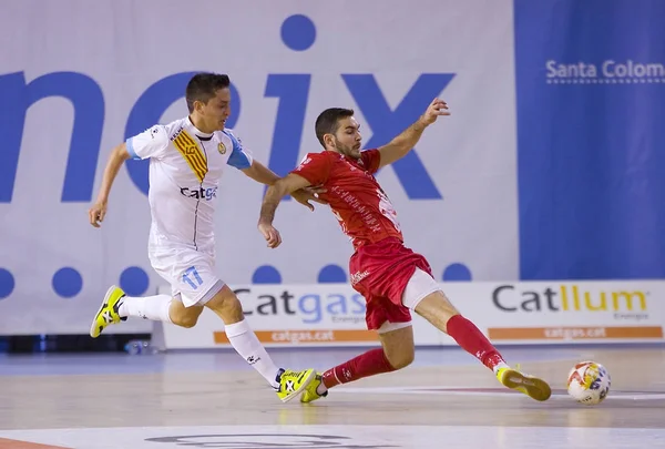 Santa Coloma Gramenet Barcelona Španělsko Listopadu 2017 Futsal Španělské Ligy — Stock fotografie