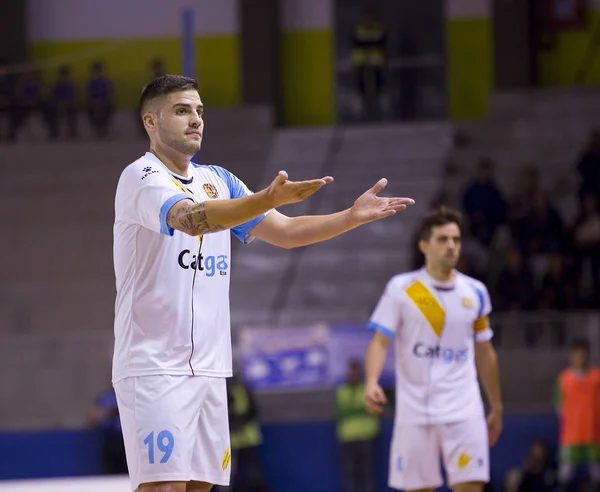 Santa Coloma Gramenet Barcelona Španělsko Listopadu 2017 Futsal Španělské Ligy — Stock fotografie