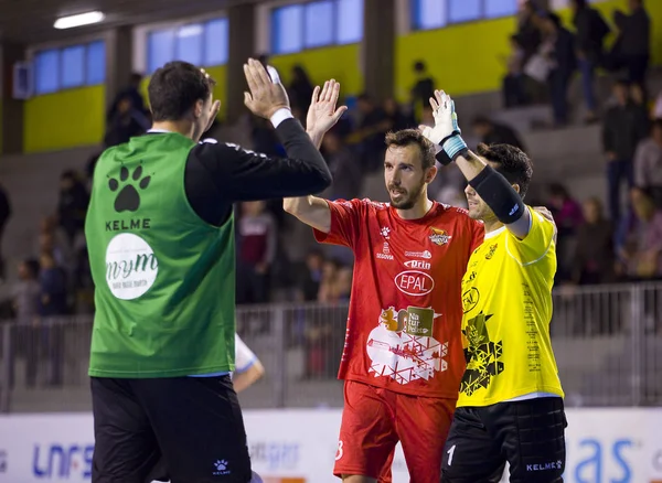 Santa Coloma Gramenet Barcelona Spanyolország 2017 November Futsal Spanyol Bajnoki — Stock Fotó