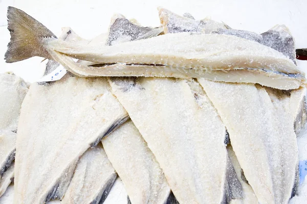 Dried Salted Cod Fish — 스톡 사진