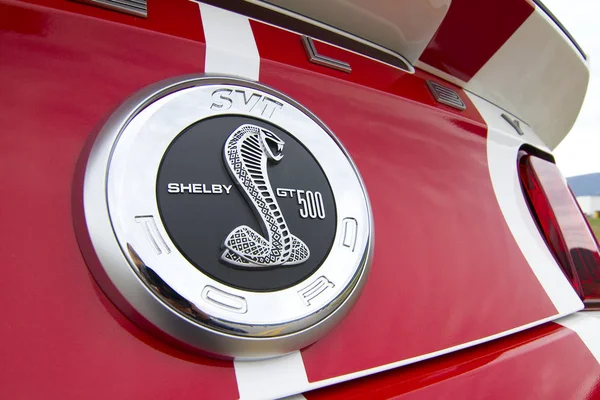 Een Ford Shelby Cobra Neemt Deel Aan Road Track Racing — Stockfoto