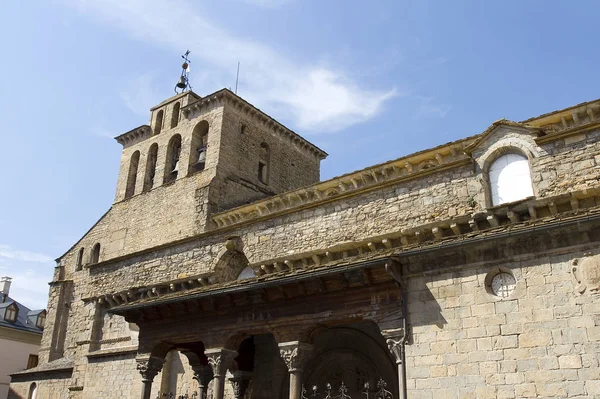 Kathedrale Des Apostels Petrus Jaca Spanien — Stockfoto