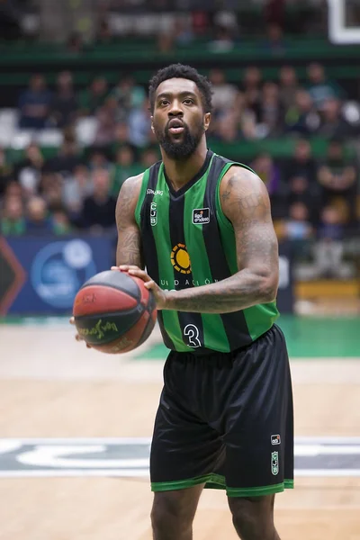 Tony Wroten Acción Partido Liga Española Acb Entre Joventut Badalona — Foto de Stock