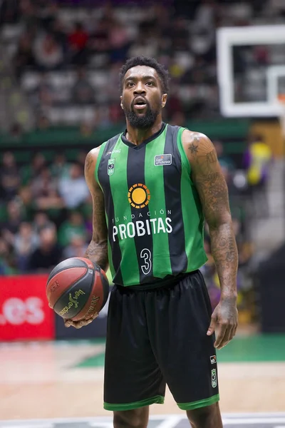 Tony Wroten Akci Španělské Acb League Utkání Mezi Joventut Badalona — Stock fotografie