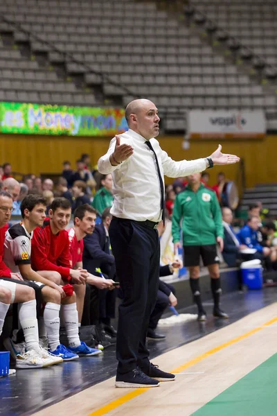 Javi Rodriguez Spanish Lnfs Futsal League Match Industrias Garcia Santa — Stock Photo, Image