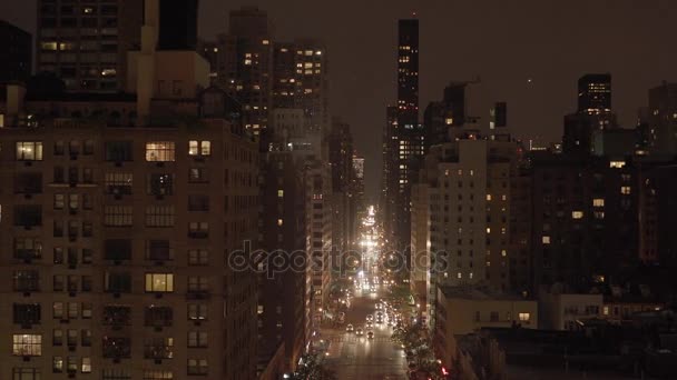 Vista urbana de Nueva York — Vídeo de stock