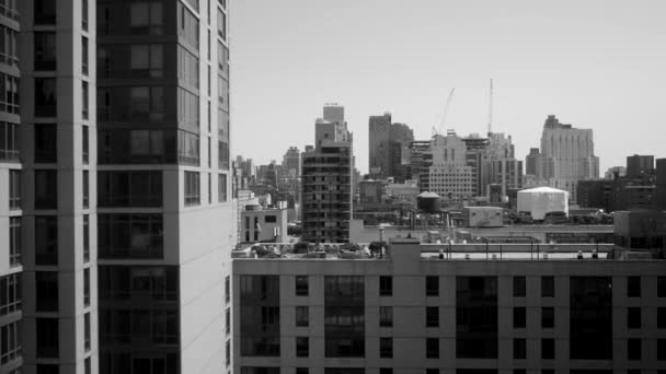 Urban city landmark — Stock Video
