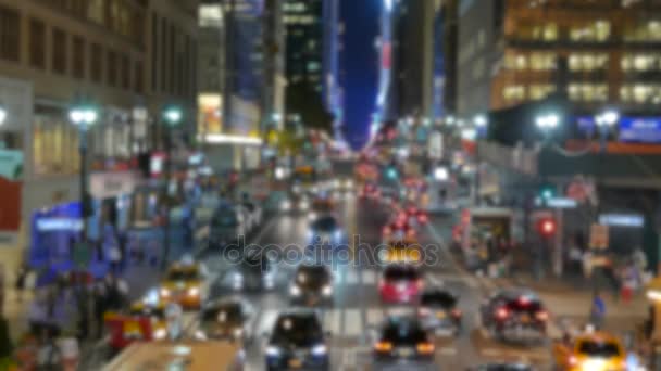 New York urban view — Stock Video