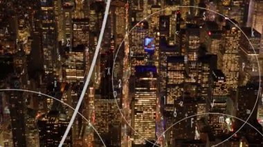 Şehir iş bölgesi veri akışı numaraları ile 