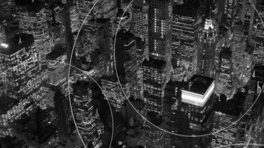 Şehir iş bölgesi veri akışı numaraları ile 