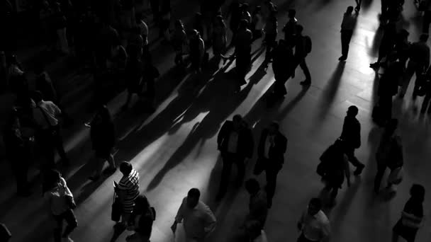 行走在城市的行人 — 图库视频影像