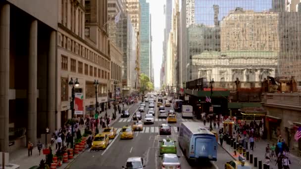 NYC traffic  scenery — Stock Video