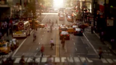 New York'ta trafik sıkışıklığı