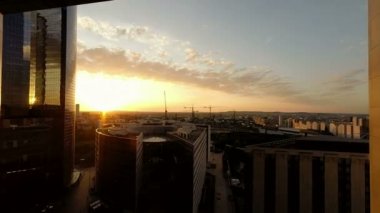 ofis binaları mali şehir bölgesinde 