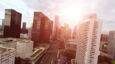 ofis binaları mali şehir bölgesinde 