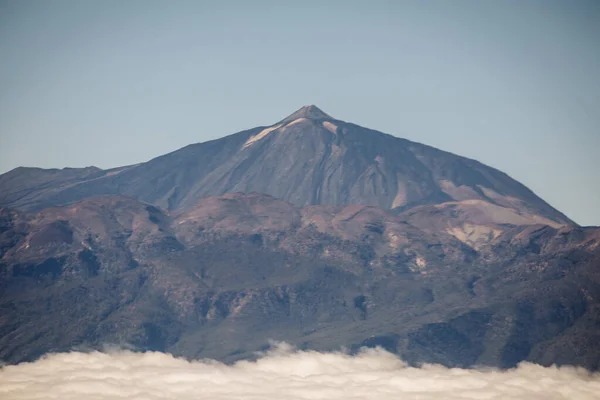 Teide View ovanifrån. Nationalpark, Teneriffa, Kanarieöarna, Spanien. — Stockfoto