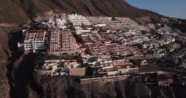 Los Gigantes Cliff, Канарские острова, Тенерифе, Испания — стоковое видео