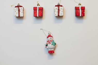 Noel arka planı beyaz ışıklar