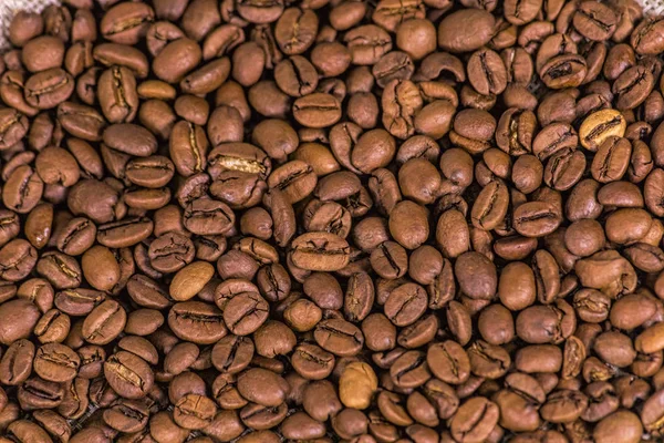 Kaffebönor Duk — Stockfoto