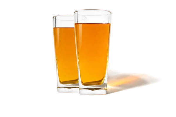 Een glas appelsap — Stockfoto