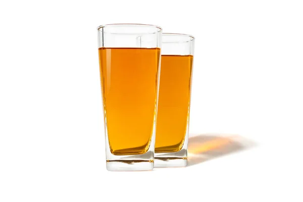 Ein Glas Apfelsaft — Stockfoto