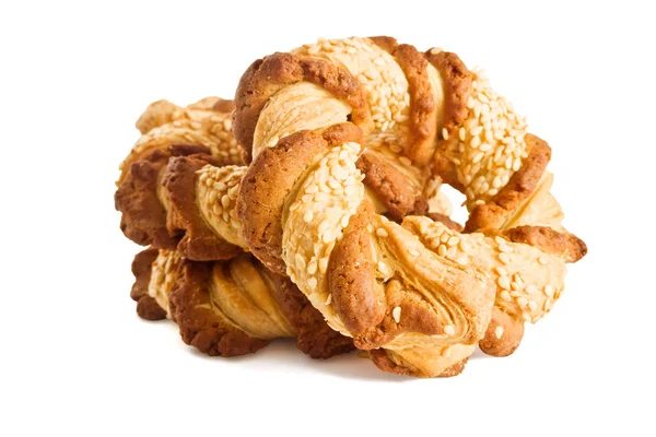 Biscuits round rings — Stock Photo, Image