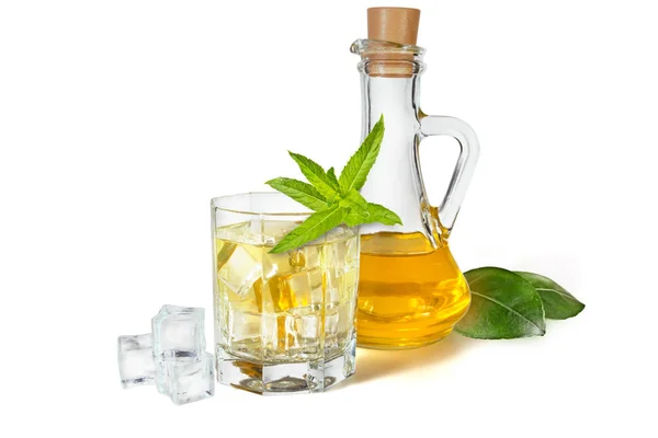 Zitronensüßer Sirup — Stockfoto