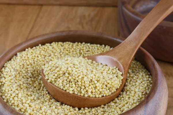Small millet grains — Stock Photo, Image