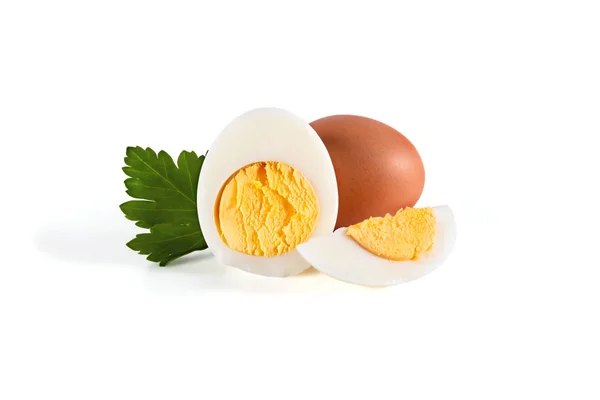 Half boiled egg — Stock Photo, Image