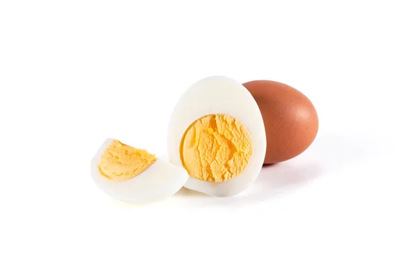 Half boiled egg — Stock Photo, Image