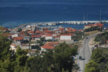 Yunanistan 'ın Halkidiki kentinde yaz tatilleri