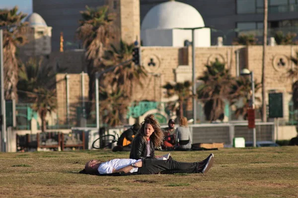 Dia Tel Aviv Israel — Fotografia de Stock