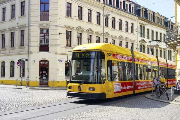 Traveling Dresden Germany Bunte Republik Neustadt — Stock Photo, Image