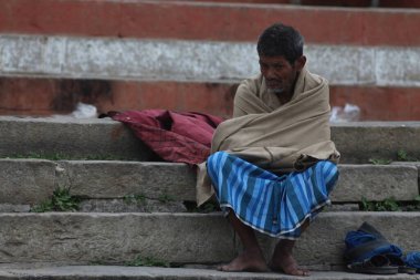 Hindistan 'ın kutsal şehri Varanasi.