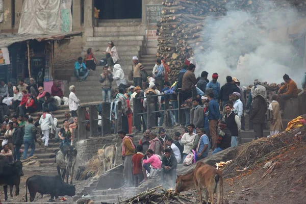 Hindistan 'ın kutsal şehri Varanasi.
