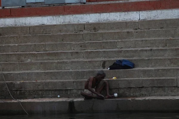 Ville Sainte Varanasi Inde — Photo