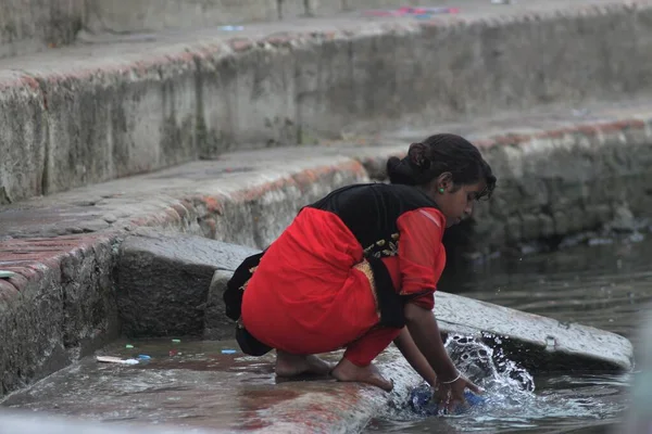 Ville Sainte Varanasi Inde — Photo