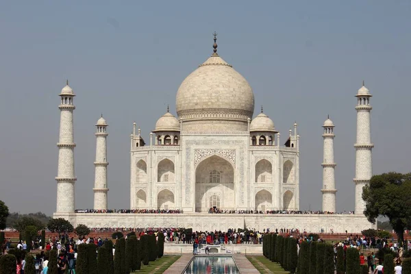 Taj Mahal Agra Uttar Pradesh India — Fotografie, imagine de stoc
