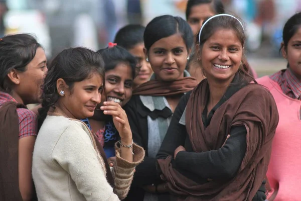 インドのデリーの路上で — ストック写真