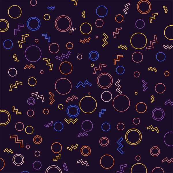 renkli geometrik figürler ile Seamless Modeli