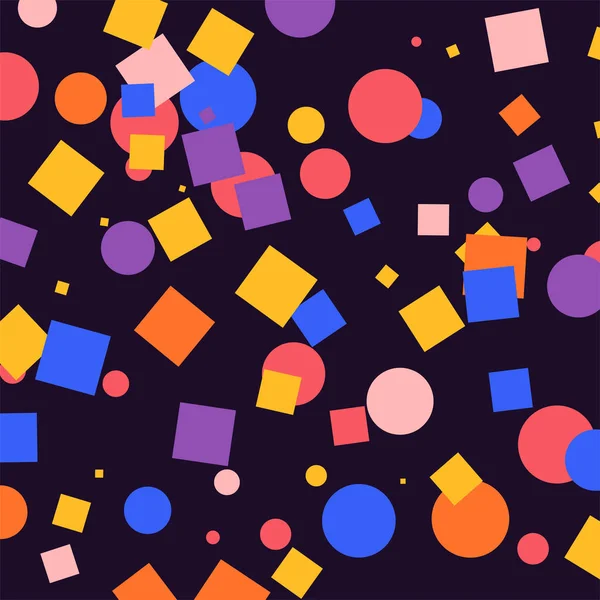 renkli geometrik figürler ile Seamless Modeli