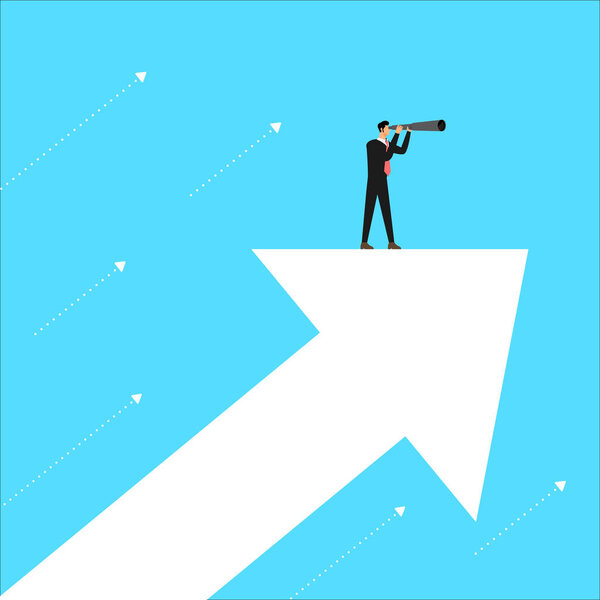 Лидер концепции плоского дизайна, ищущий концепцию автобуса
