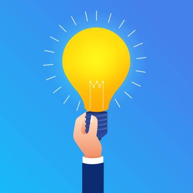 Düz tasarım konsepti oluşturmak büyük fikir Xx. vektör ile göstermek.