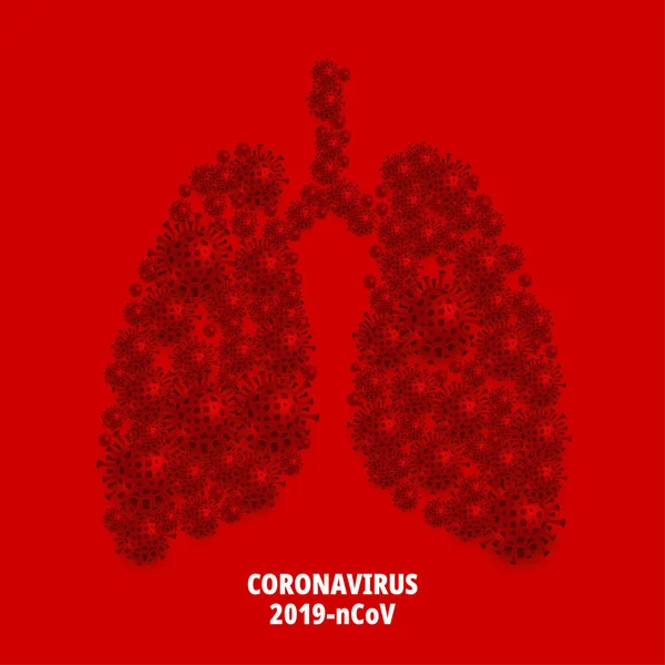 Illustrazioni Concetto Coronavirus Virus Wuhan Dalla Cina Vettore Illustrare — Vettoriale Stock