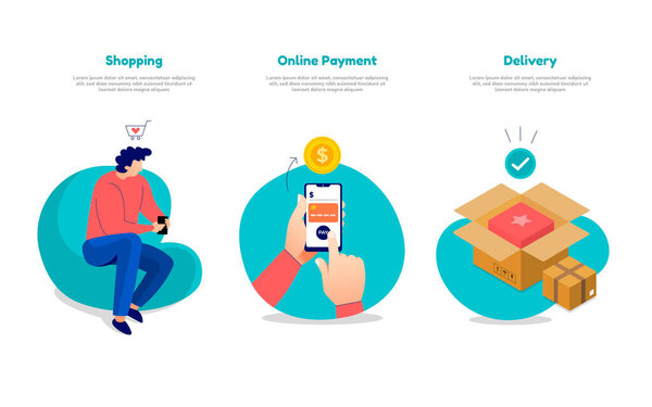 Концепция оформления квартиры с иллюстрацией мобильных платежей и денежных переводов
.