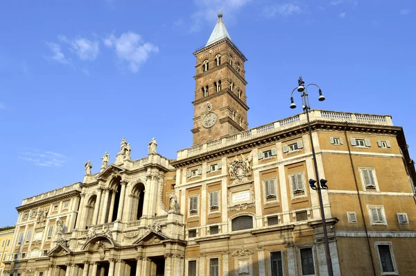 ローマの教会Papale di Santa Maria Maggiore教会 — ストック写真