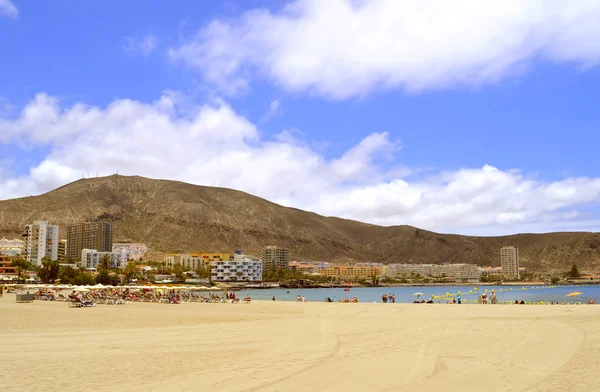 Plaży w Los cristianos — Zdjęcie stockowe