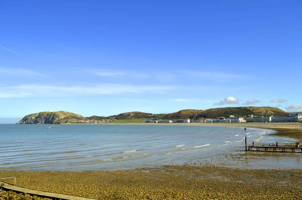 Llandudno North shore beach — Stock Photo, Image